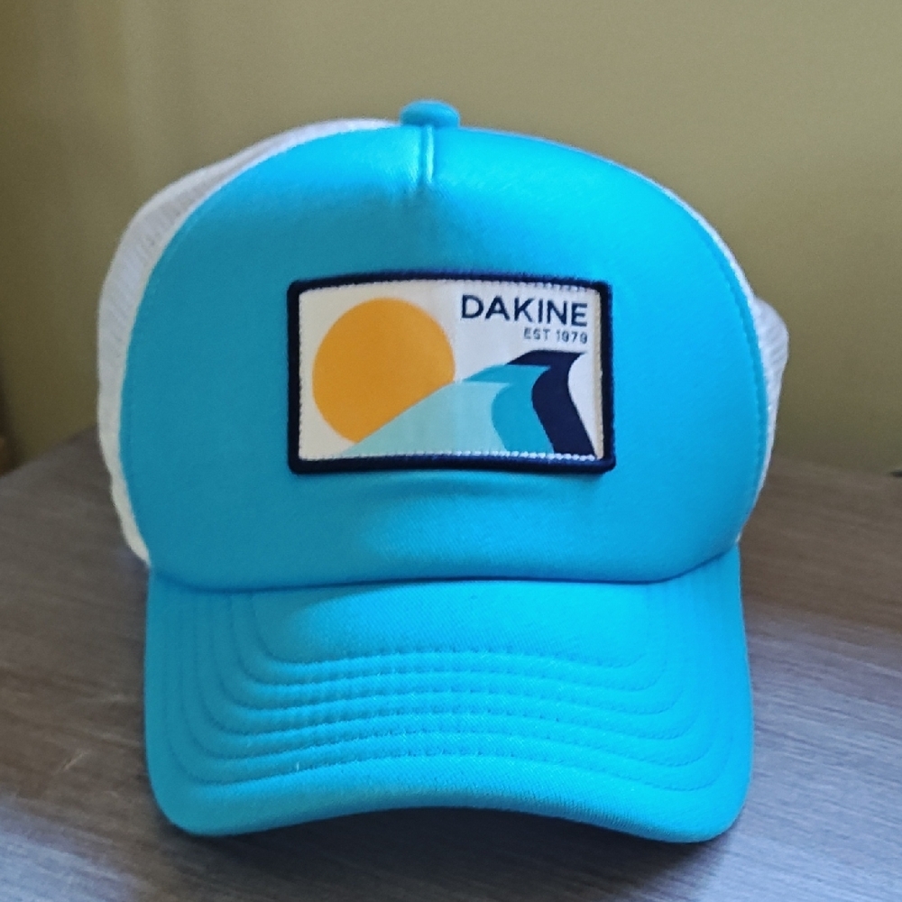 Dakine Aqua and White Surf Cap